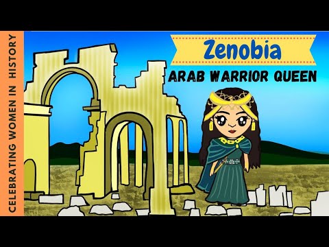 ZENOBIA - ARAB WARRIOR QUEEN |WOMEN OF HISTORY | Quick story for Kids in English |