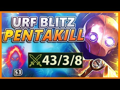 *46 KILLS IN 20 MINS* GODLIKE HOOK PREDICTION PENTAKILL - BunnyFuFuu URF
