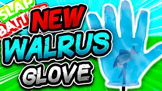 New WALRUS🌊 Glove & MASSIVE AVATAR CHANGE!! - Slap Battles Roblox