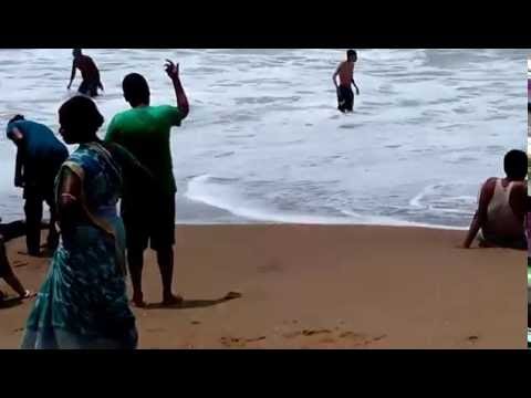 Sea Waves and Sea Beach