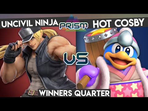 PRISM 204 - Uncivil Ninja (Terry) vs Hot Cosby (King Dedede) - Winners Qtrs - Smash Ultimate Singles
