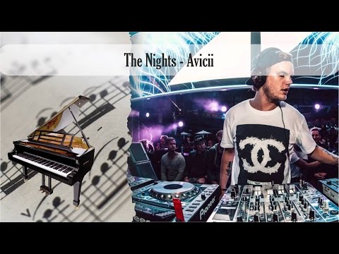 Partitura The Nights - Avicii Piano