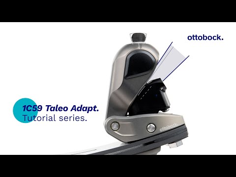 1C59 Taleo Adapt - Tutorial series | Ottobock Professionals