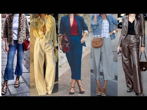 Los PANTALONES que estarán en TENDENCIA DE MODA 2025 /Pantalones de moda 2025 looks y outfits