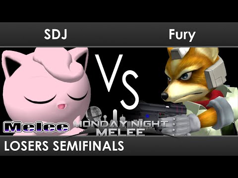 MNM 282 - SDJ (Jigglypuff) VS Fury (Fox) - Losers Semifinals - SSBM