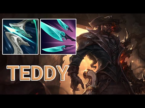Teddy Lucian ADC VS Ezreal | KR GrandMaster Patch 13.8