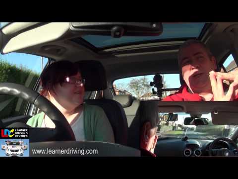 Nikki's 9th driving lesson - Lessons M3 & M4