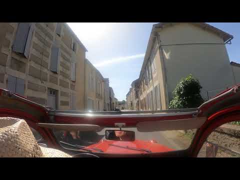 Fifi's French Adventure - Day 3 - driving a vintage 2CV from The Vendee to The Dordogne