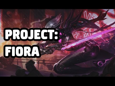PROJECT: FIORA SKIN SPOTLIGHT - LEAGUE OF LEGENDS