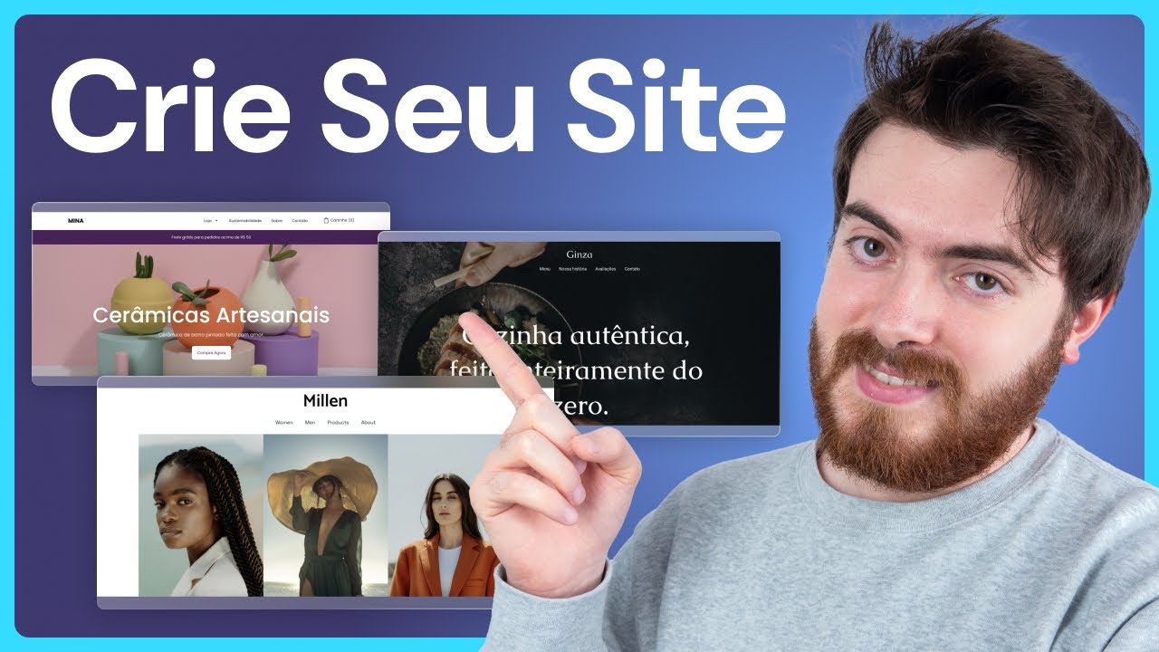 Como Criar um Site 🌐 SEM PROGRAMAÇÃO 🌐