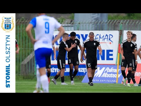 Skrót meczu Stomil Olsztyn - ŁKS II Łódź 0:1