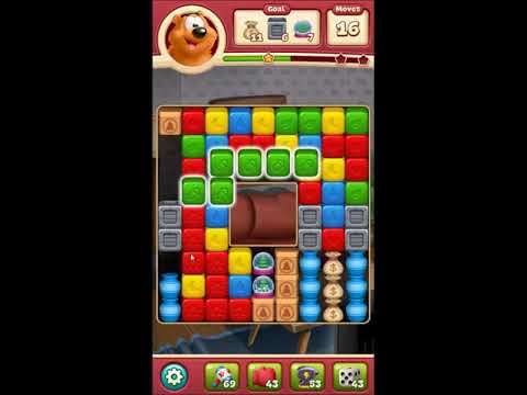 Toon Blast Level 2859 - NO BOOSTERS 🐻🐺🐱 | SKILLGAMING ✔️