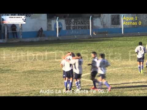 Agua y Energía 1 -  Atenas 0 (gol de Montesano Apertura 2014)