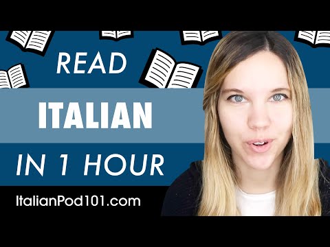 1 Hour to Improve Your Italian Reading Skills