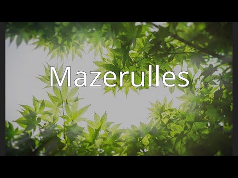 Mazerulles