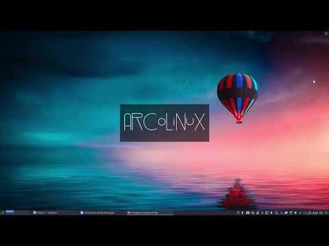 ArcoLinux : 1252 Plasma got its own conky collection package