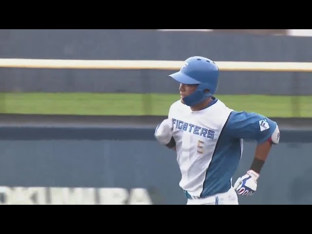 【ファーム】確信の一発!! ファイターズ・野村佑希 レフトへ豪快な3ランホームランを放つ!!  2024年6月25日 北海道日本ハムファイターズ 対 読売ジャイアンツ