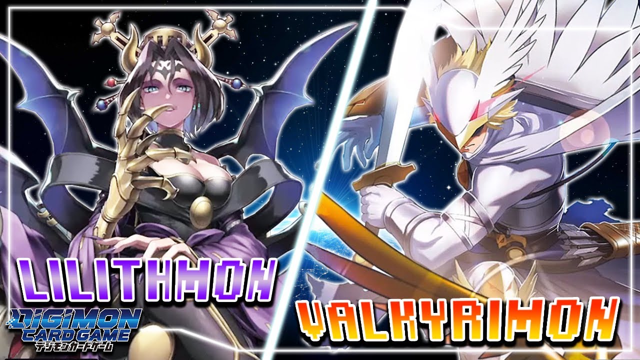 Digimon Card Game : Lilithmon (Purple) VS Valkyrimon (Red)