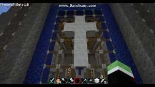 preview picture of video 'minecraft Stronghold under village entrances with DL'