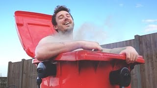 I Turned a Dustbin into a Hot Tub (Budget Trash Can Jacuzzi Challenge)