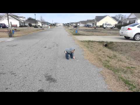 2014.02.06 running outside