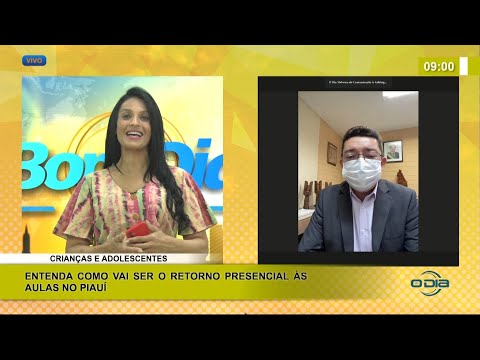 Secretário de Educação explica como será o retorno de aulas presenciais no Piauí 12 01 2021