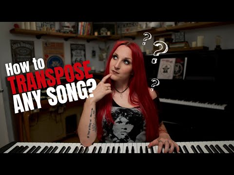 How you can transpose ANY chord progression  FAST!