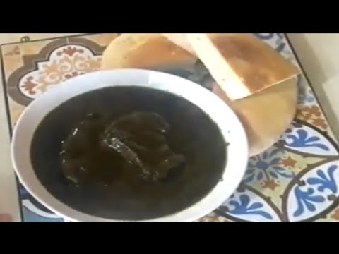 Tunisian recipe mloukhia with meat very easy Mloukhia tounsia
