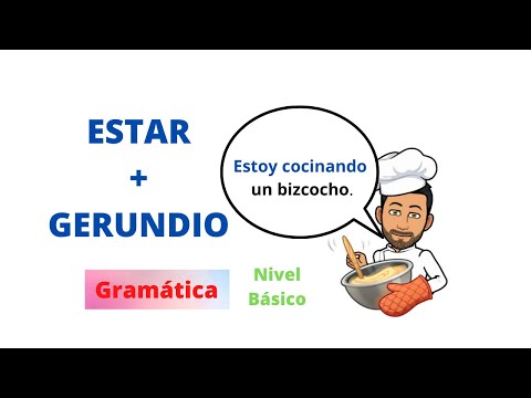 ✅Verbo ESTAR + GERUNDIO en Español✅ Gramática. Nivel Básico. Aprender Español💯 Spanish Lessons