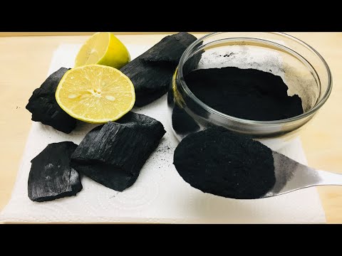 100% Natural Charcoal Powder: How To Make Vegetable Charcoal Powder, Activated Charcoal