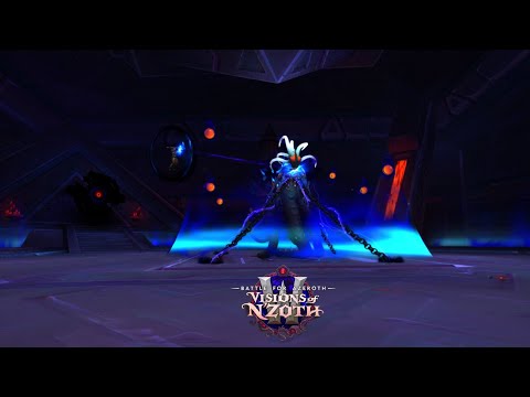 Dark Inquisitor Xanesh and The Hivemind Boss Fight - Ny'alotha Heroic 8.3