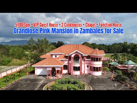The Pink Mansion in Zambales is Now For Sale 