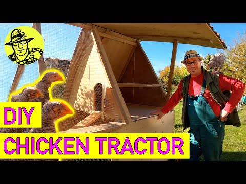 So baust du den ultimativen mobilen Hühnerstall (chicken tractor)