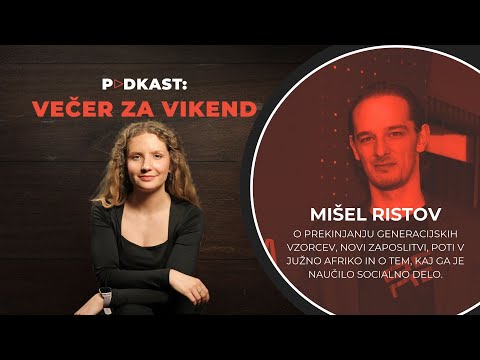 Večer za vikend z Mišelom Ristovom: Kako osebne tragedije pretopiti v pomoč drugim in umetnost