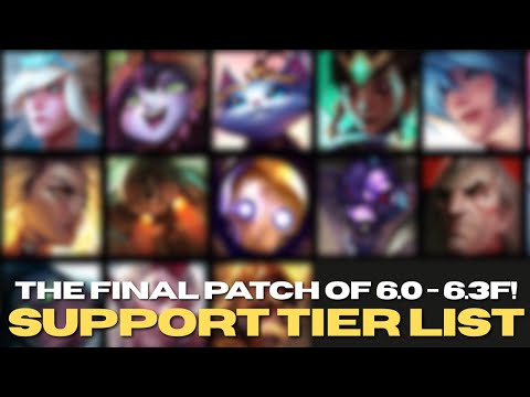 My Support Tier List Before Patch 7.0 | Wild Rift