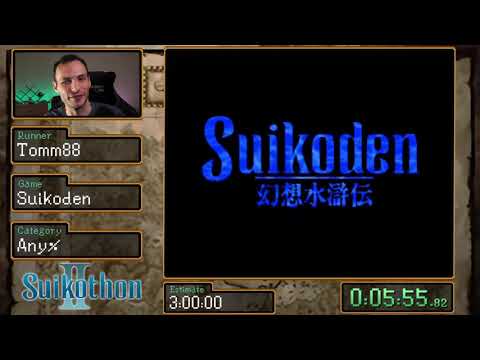 Suikothon II - Suikoden (Any%) by Tomm88