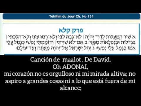 TEHILIM (SALMO 131)