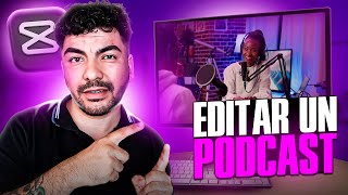 🎧 Edita tu podcast como un PRO en CapCut (2025)