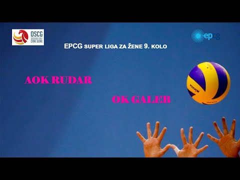 AOK Rudar - OK Galeb EPCG super liga  9. kolo