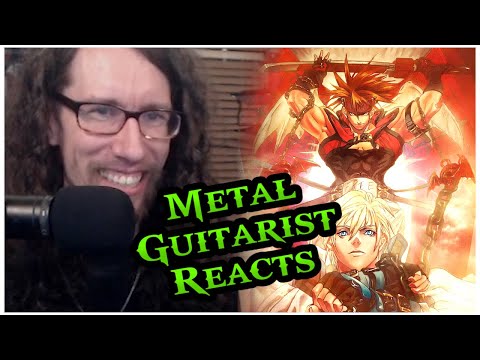 Pro Metal Guitarist REACTS: Guilty Gear Xrd Sign OST "Six Black Heavens Guns"