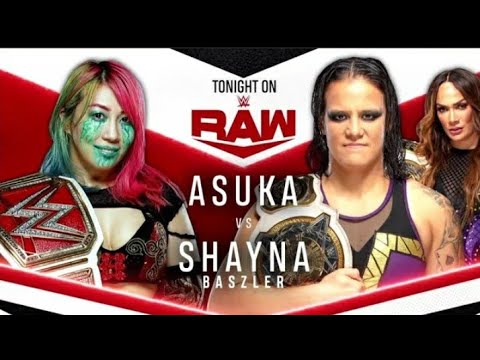 Asuka vs Shayna Baszler - WWE Raw 15/03/21 Español latino
