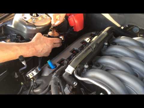 2011-14 5.0 Mustang UPR Billet Oil Catch Can Installation