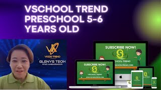 VSchool Trend Learning Program Preschool 5-6 Years Old (English)