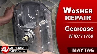 Maytag Washer — Loud Spin Cycle: Gearcase Repair and Diagnostic