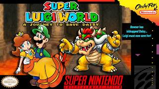 Super Luigi World: A Journey to Save Daisy | SMW Hack (SNES)