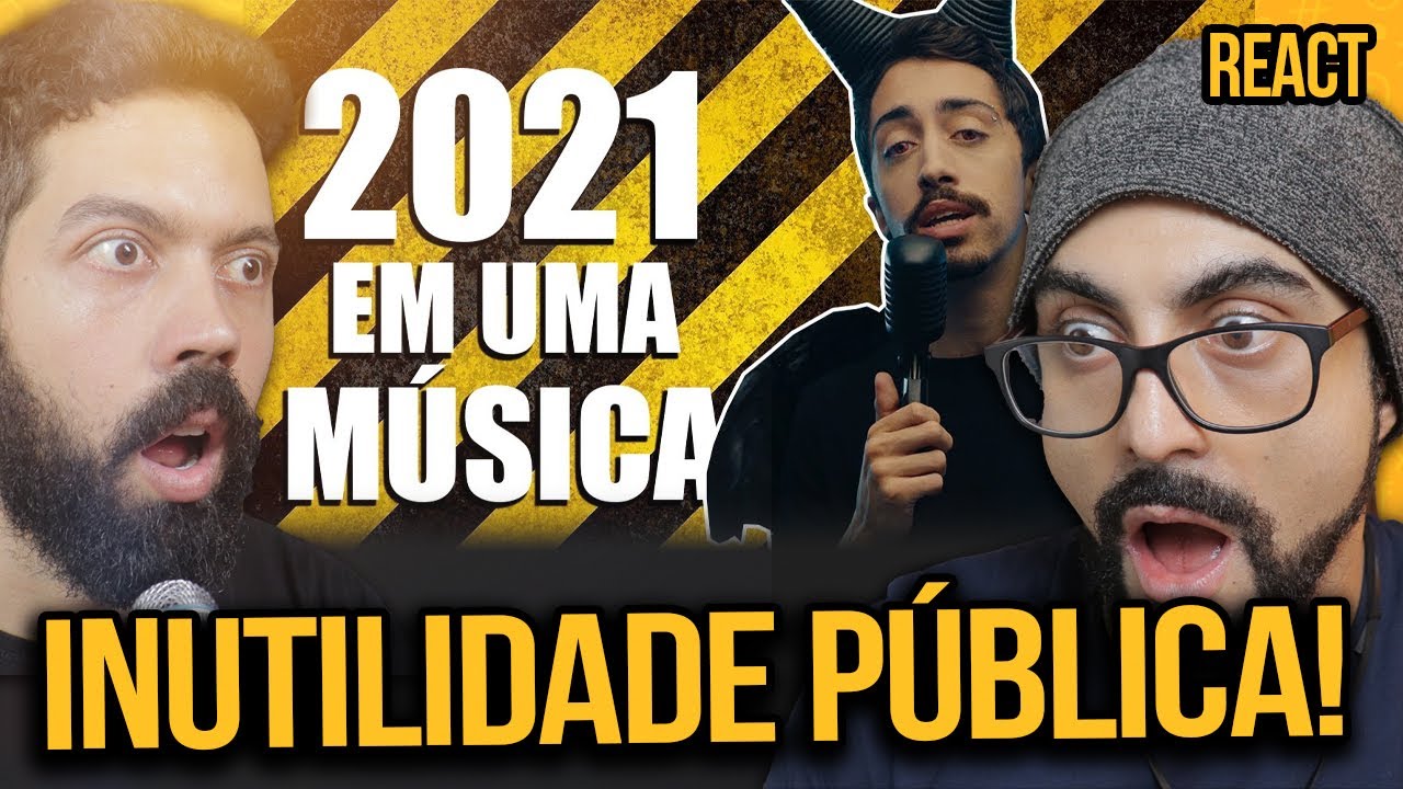 REACT de 2021 EM UMA MÚSICA