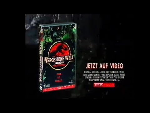 Vergessene Welt: Jurassic Park VHS Werbung Februar 1998