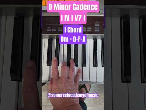 D Minor Chord Progression 🎹 #piano #minorchords #pianotutorial
