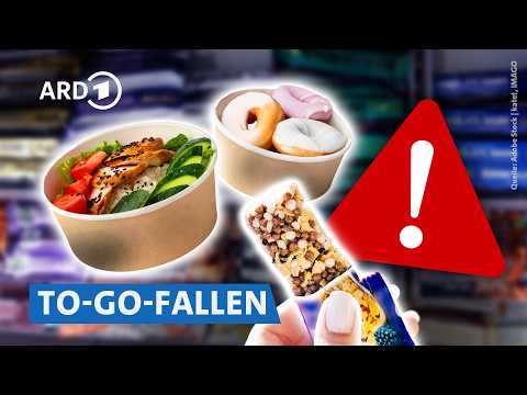 To-Go-Snacks entlarvt: Warum du oft mehr zahlst – und weniger bekommst! 🛒 | Der Haushalts-Check WDR