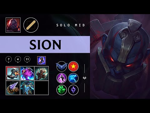 Sion Mid vs Malzahar - VN Diamond Patch 26.01